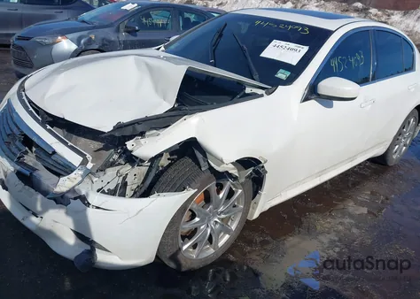 2012 Infiniti G37X z USA, uszkodzony, nr VIN JN1CV6AR4CM674750